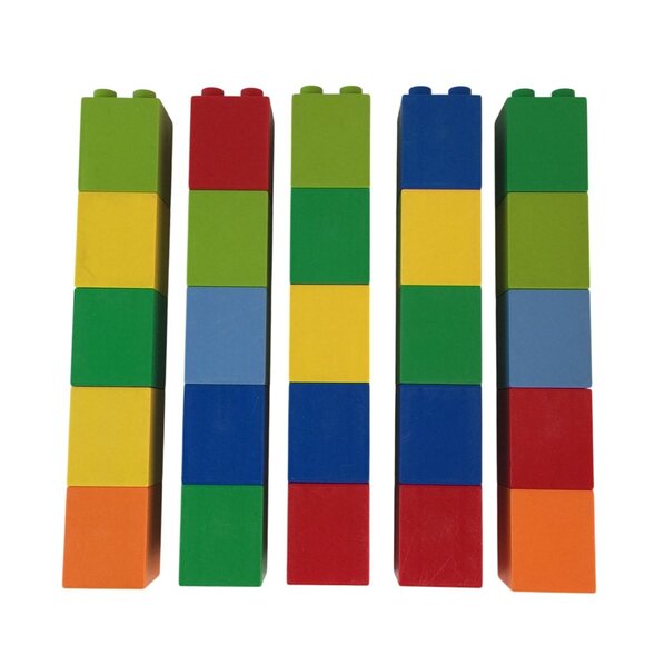 Lego Duplo Play With Letters Alphabet Blocks 6051 Replacement Parts - Picture 4 of 6